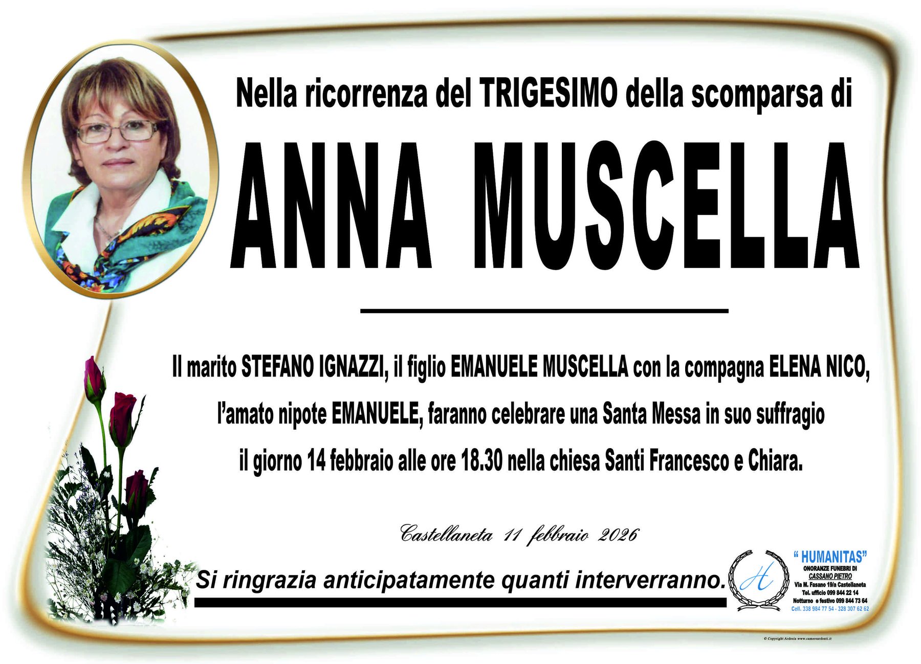 Manifesto di Anna Muscella